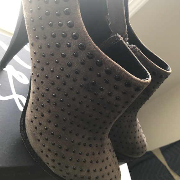 karen millen studded ankle boots